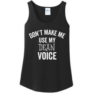 Funny Dean College University Department Promotion Gift Ladies Essential Tank