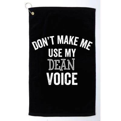 Funny Dean College University Department Promotion Gift Golf Towel