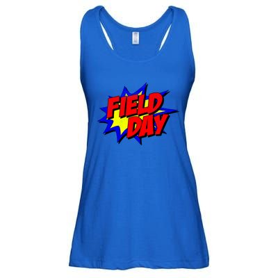 Field Day Comic Book Gift Ladies Essential Flowy Tank