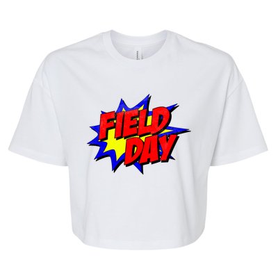 Field Day Comic Book Gift Bella+Canvas Jersey Crop Tee