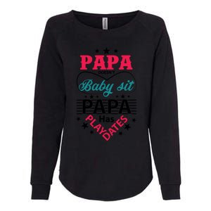 Fathers Day Cute Quote T Womens California Wash Sweatshirt