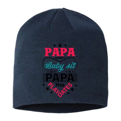 Fathers Day Cute Quote T Sustainable Beanie