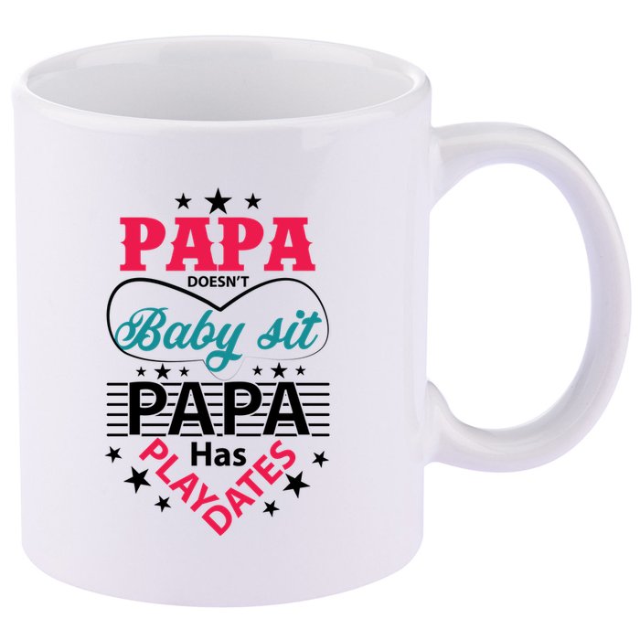 Fathers Day Cute Quote T 11oz C Handle Ceramic Mug