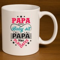 Fathers Day Cute Quote T 11oz C Handle Ceramic Mug