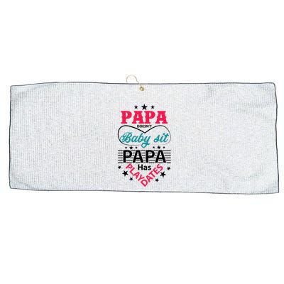 Fathers Day Cute Quote T Large Microfiber Waffle Golf Towel