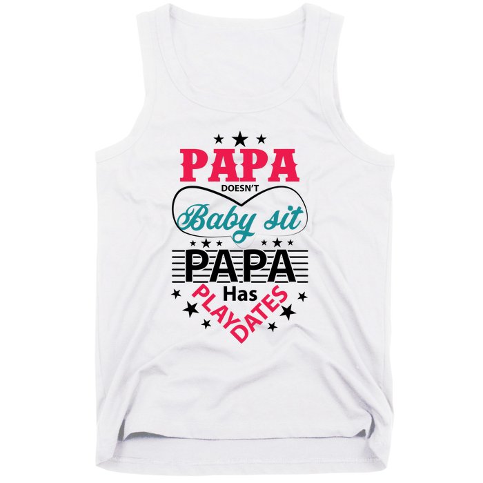 Fathers Day Cute Quote T Tank Top