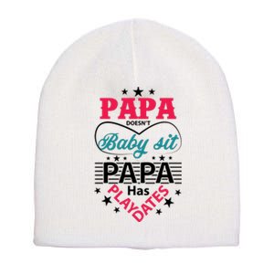 Fathers Day Cute Quote T Short Acrylic Beanie