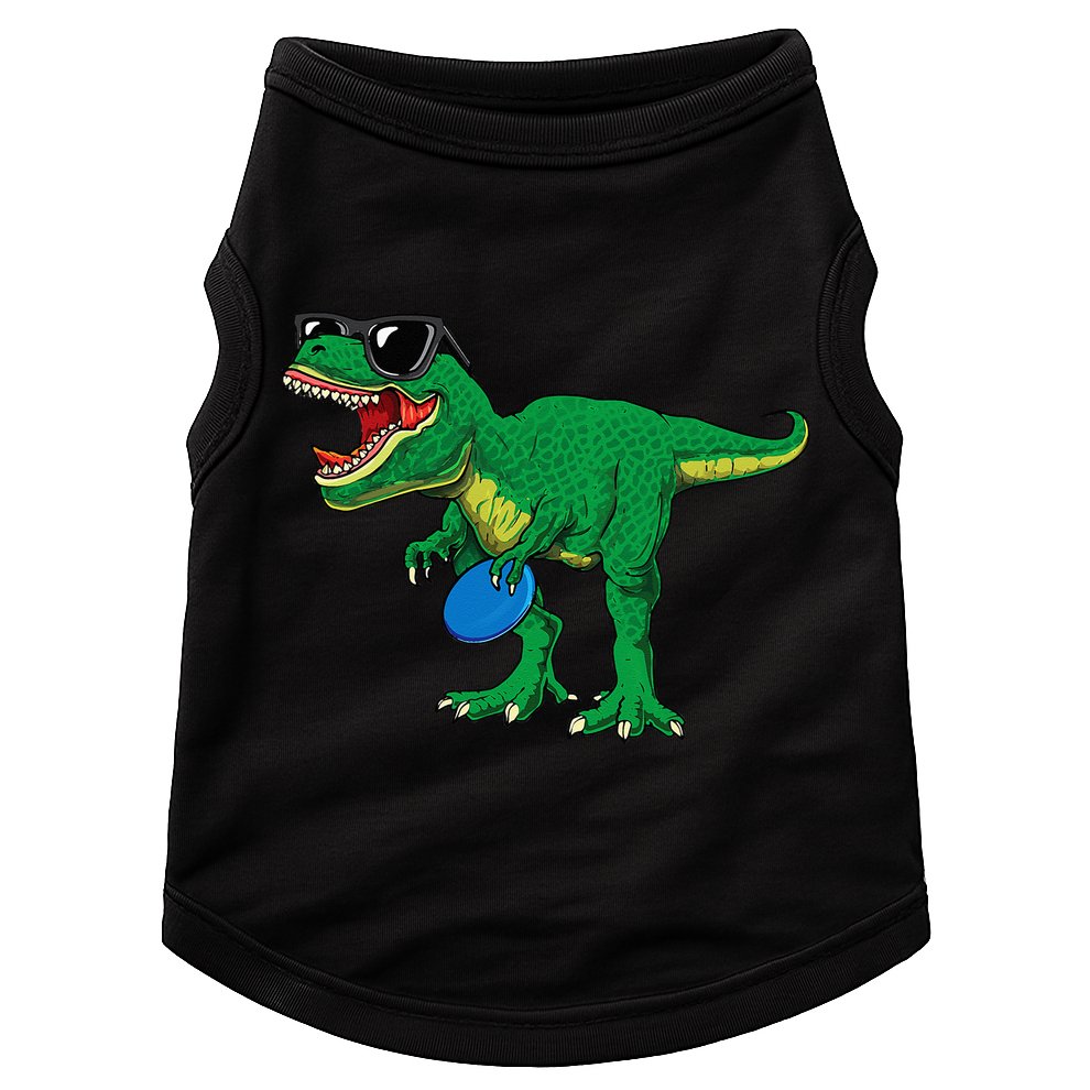 Frisbees Dino Cute T Rex Dinosaur Disc Golf Gift Doggie Tank