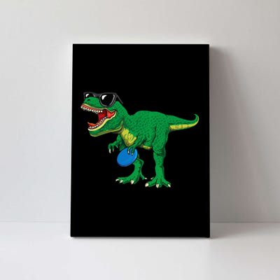 Frisbees Dino Cute T Rex Dinosaur Disc Golf Gift Canvas