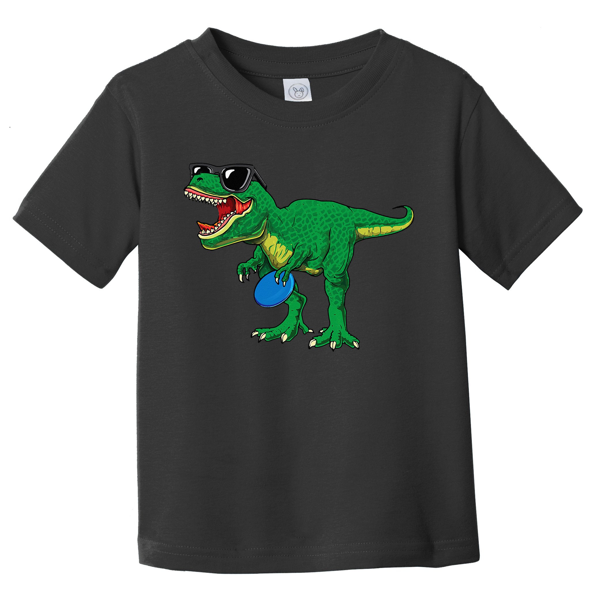 Frisbees Dino Cute T Rex Dinosaur Disc Golf Gift Toddler T-Shirt