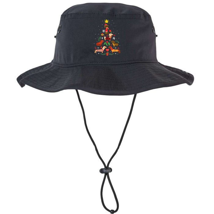 Funny Dachshund Christmas Tree Decor Gift Legacy Cool Fit Booney Bucket Hat