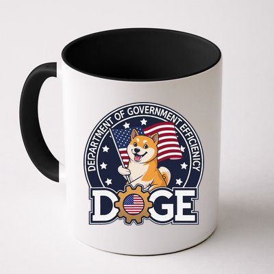 Funny Doge Crypto Meme Department Of Government Efficiency Mug