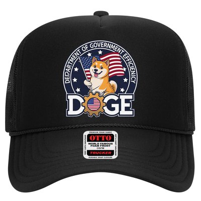 Funny Doge Crypto Meme Department Of Government Efficiency Trucker Hat