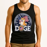 Funny Doge Crypto Meme Department Of Government Efficiency Tank Top