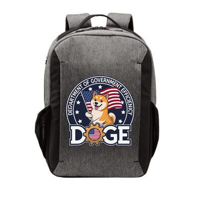 Funny Doge Crypto Meme Department Of Government Efficiency Vector Backpack