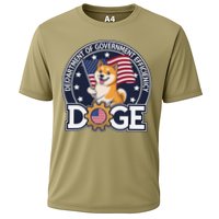Funny Doge Crypto Meme Department Of Government Efficiency Performance Shirt