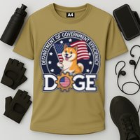 Funny Doge Crypto Meme Department Of Government Efficiency Performance Shirt