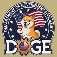 Funny Doge Crypto Meme Department Of Government Efficiency Performance Shirt