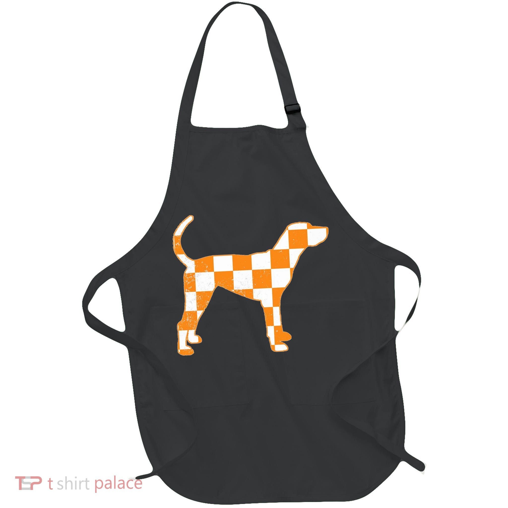 Funny Dog Crossword Tennessee Sport Gameday Winner Tennessee Football Champion Full-Length Apron With Pockets