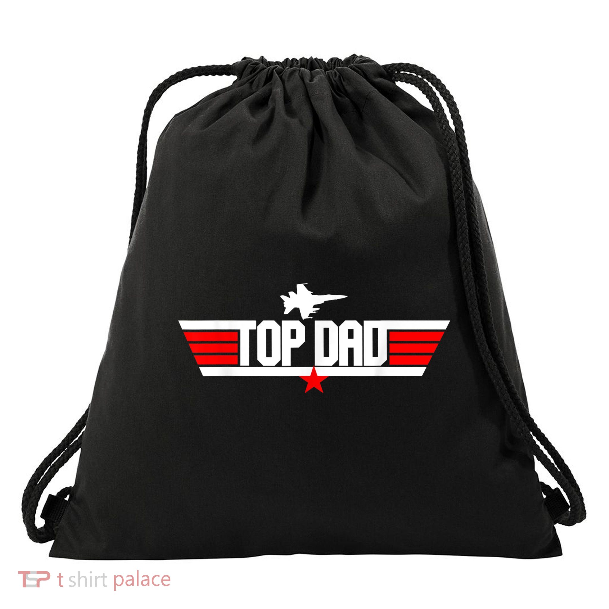 Fathers Day Christmas Birthday For Top Dad Drawstring Bag