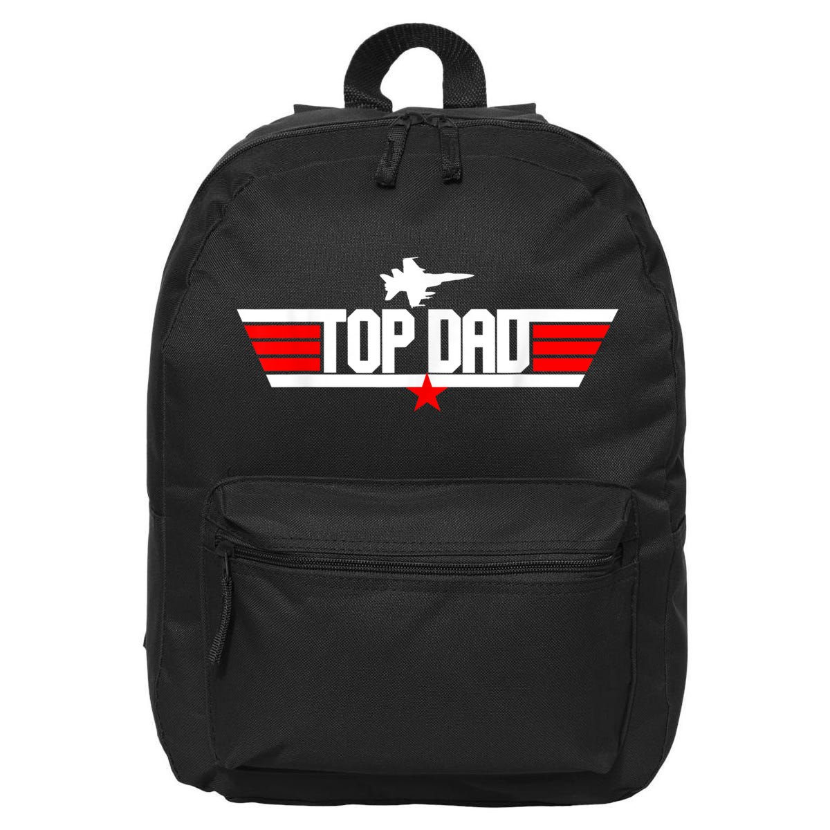 Fathers Day Christmas Birthday For Top Dad 16 in Basic Backpack