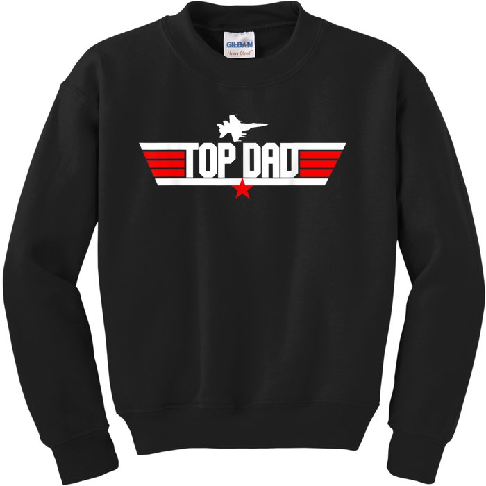 Fathers Day Christmas Birthday For Top Dad Kids Sweatshirt