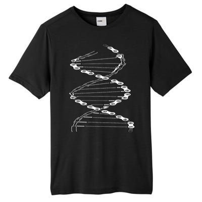 Funny DNA Cycling Bicycle Chain Mountain Bike Lovers Outfit Tall Fusion ChromaSoft Performance T-Shirt