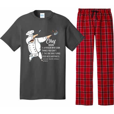 Funny Dabbing Chef Definition Restaurant Kitchen Cook Chef Pajama Set