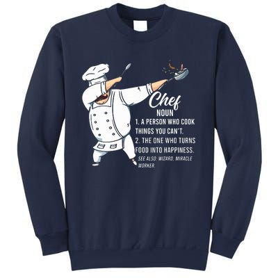 Funny Dabbing Chef Definition Restaurant Kitchen Cook Chef Sweatshirt