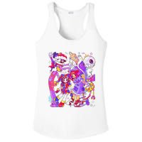 Funny Digital Circus Pomni Ragatha Jax Ladies PosiCharge Competitor Racerback Tank