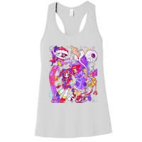 Funny Digital Circus Pomni Ragatha Jax Women's Racerback Tank