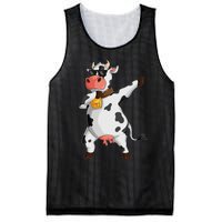 Funny Dabbing Cow lover Farming Cow Mesh Reversible Basketball Jersey Tank