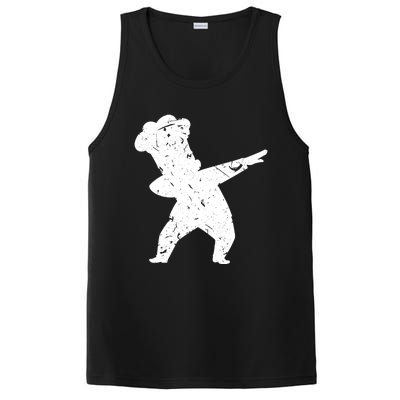 Funny Dabbing Chef Dab Chef Dad Gift Culinary Gift PosiCharge Competitor Tank