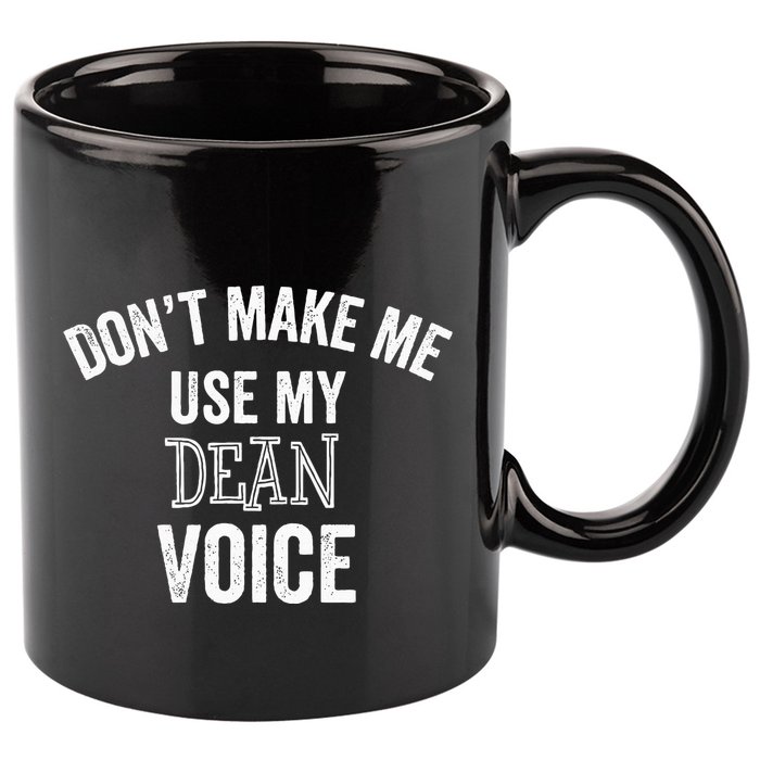 Funny Dean College University Department Promotion Gift 11oz C Handle Ceramic Mug