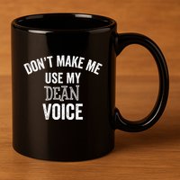 Funny Dean College University Department Promotion Gift 11oz C Handle Ceramic Mug