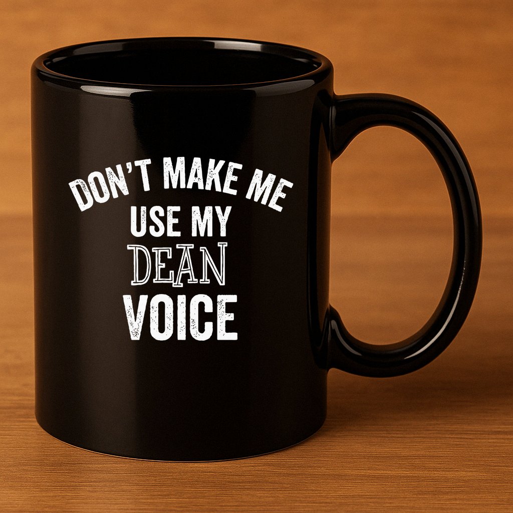 Funny Dean College University Department Promotion Gift 11oz C Handle Ceramic Mug
