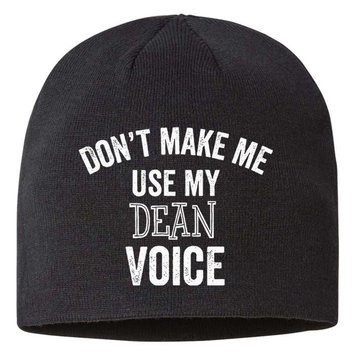 Funny Dean College University Department Promotion Gift Sustainable Beanie