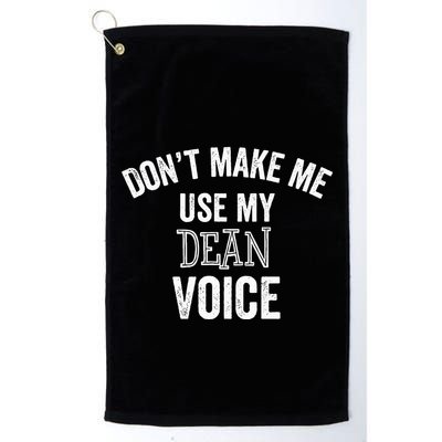 Funny Dean College University Department Promotion Gift Golf Towel
