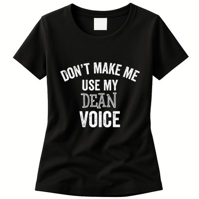 Funny Dean College University Department Promotion Gift Womens T-Shirt