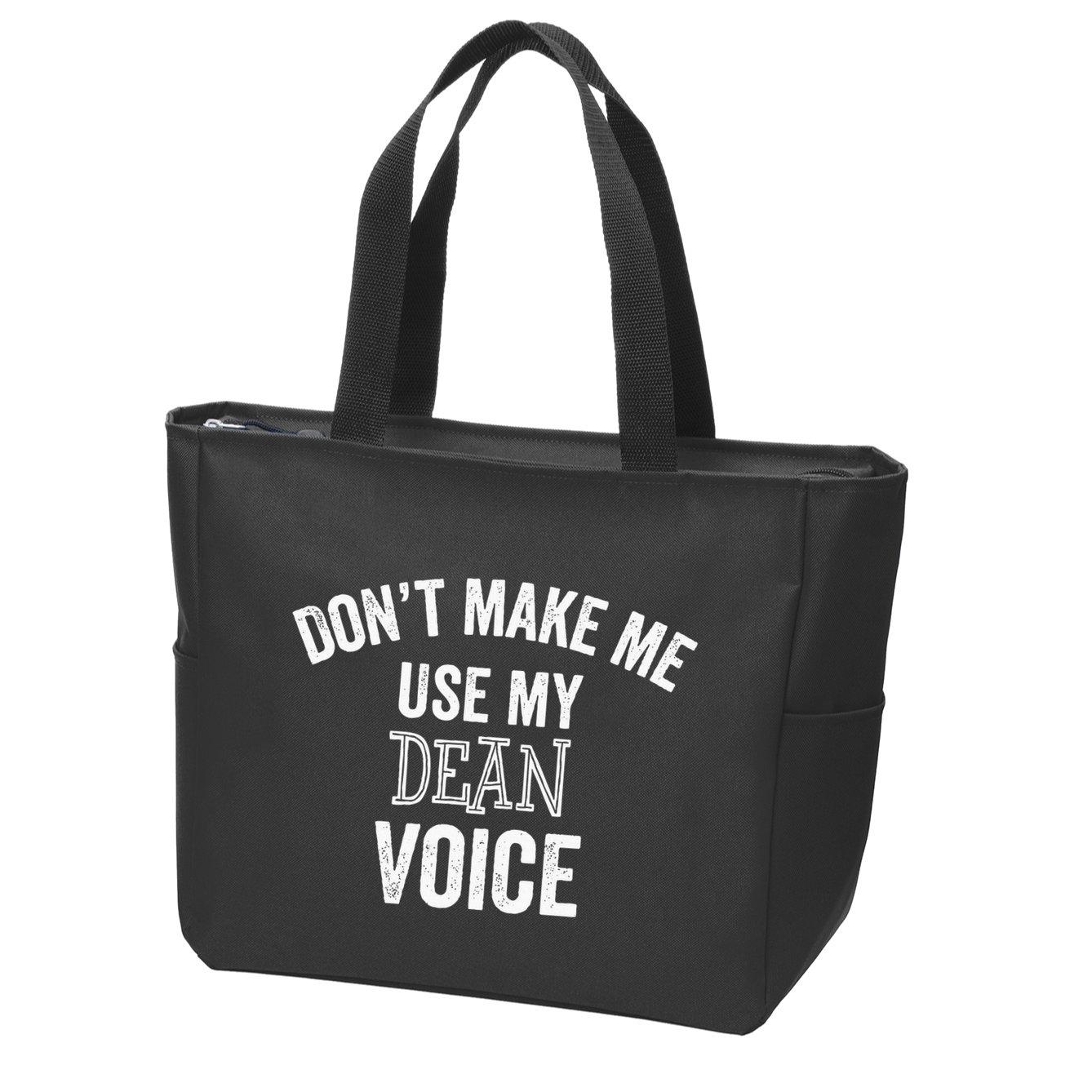 Funny Dean College University Department Promotion Gift Zip Tote Bag