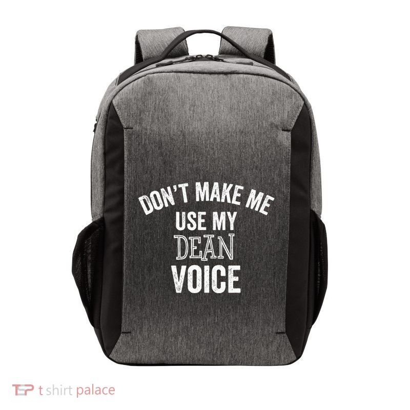 Funny Dean College University Department Promotion Gift Vector Backpack