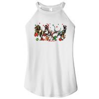 Funny Dinosaur Christmas Gift Women's Perfect Tri Rocker Tank