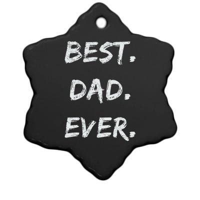 Fathers Day Cute Gift For Son Brother Uncle Dad Grandpa Ceramic Star Ornament