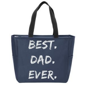 Fathers Day Cute Gift For Son Brother Uncle Dad Grandpa Zip Tote Bag