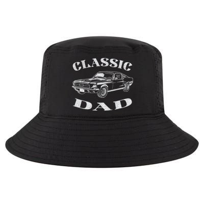 Funny Dad Classic Car Graphic Cool Comfort Performance Bucket Hat