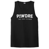 Fathers Day Christmas Funny Pawdre The Dog Father Dog Dad PosiCharge Competitor Tank