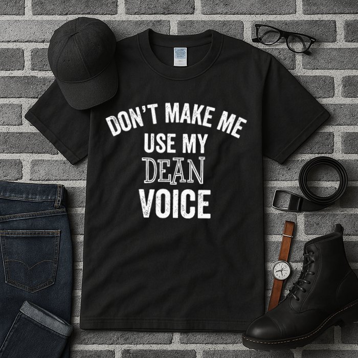 Funny Dean College University Department Promotion Tall T-Shirt