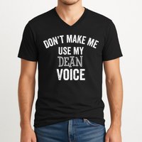 Funny Dean College University Department Promotion V-Neck T-Shirt