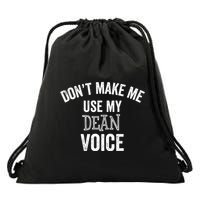 Funny Dean College University Department Promotion Drawstring Bag