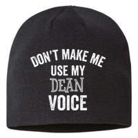 Funny Dean College University Department Promotion Sustainable Beanie